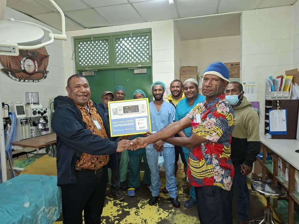 SiPHA Kundiawa Strengthens Anaesthesia Care with New Capnography Unit