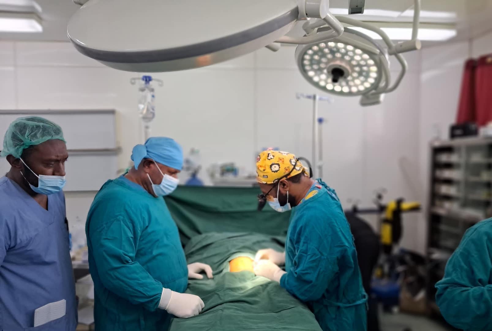 Visiting Pediatrics Team from Morobe PHA