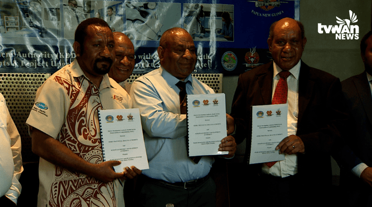 MoU Simbu PHA – NDoH